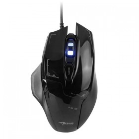 Mysz przewodowa, E-blue Mazer, czarna, optyczna, 2500DPI