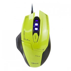 Mysz przewodowa, E-blue Mazer, zielona, optyczna, 2500DPI