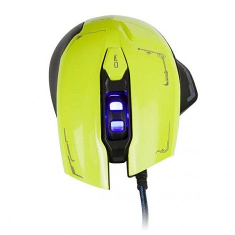 Mysz przewodowa, E-blue Mazer, zielona, optyczna, 2500DPI Mysz przewodowa, E-blue Mazer, zielona, optyczna, 2500DPI