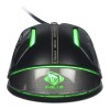 Mysz przewodowa, E-blue Auroza FPS, czarna, laserowa, 8200DPI