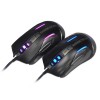 Mysz przewodowa, E-blue Auroza FPS, czarna, laserowa, 8200DPI