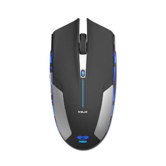 Mysz bezprzewodowa, E-blue Cobra Jr., czarna, optyczna, 1750DPI