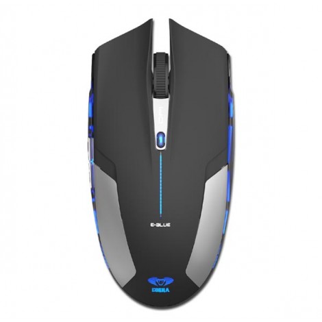 Mysz bezprzewodowa, E-blue Cobra Jr., czarna, optyczna, 1750DPI