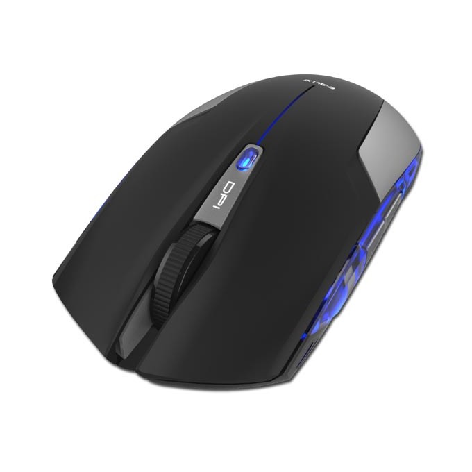 Mysz bezprzewodowa, E-blue Cobra Jr., czarna, optyczna, 1750DPI