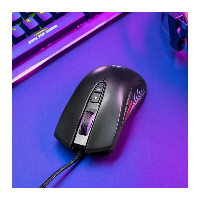 Mysz przewodowa, Marvo M519, czarna, optyczna, 12000DPI