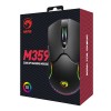 Mysz przewodowa, Marvo M359, czarna, optyczna, 3200DPI