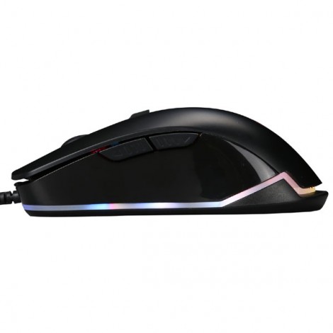 Mysz przewodowa, Marvo M508, czarna, optyczna, 3200DPI