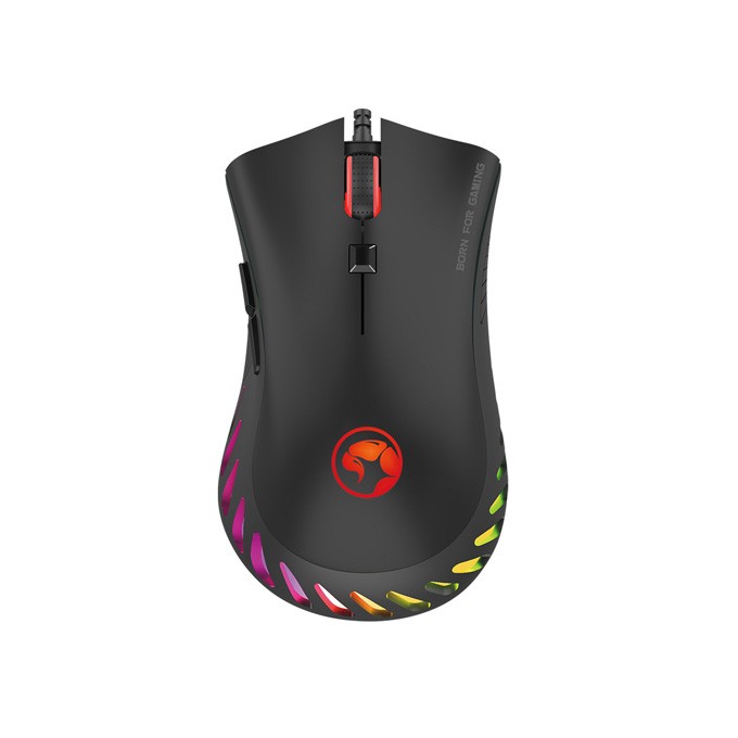 Mysz przewodowa, Marvo G985, czarna, optyczna, 10000DPI, EOL