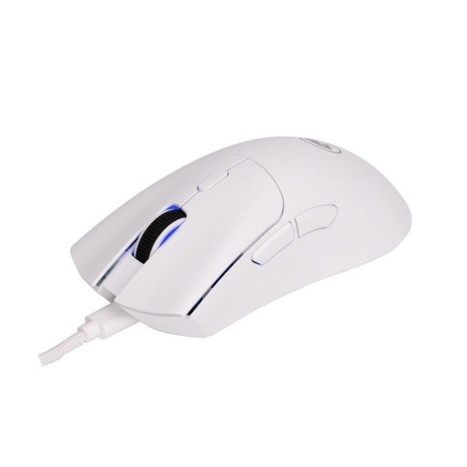 Mysz przewodowa, Marvo Niro 40 White, biała, optyczna, 12000DPI