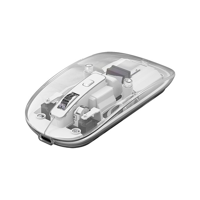 Mysz bezprzewodowa, Marvo PRISM B10 White, biała, optyczna, 1600DPI