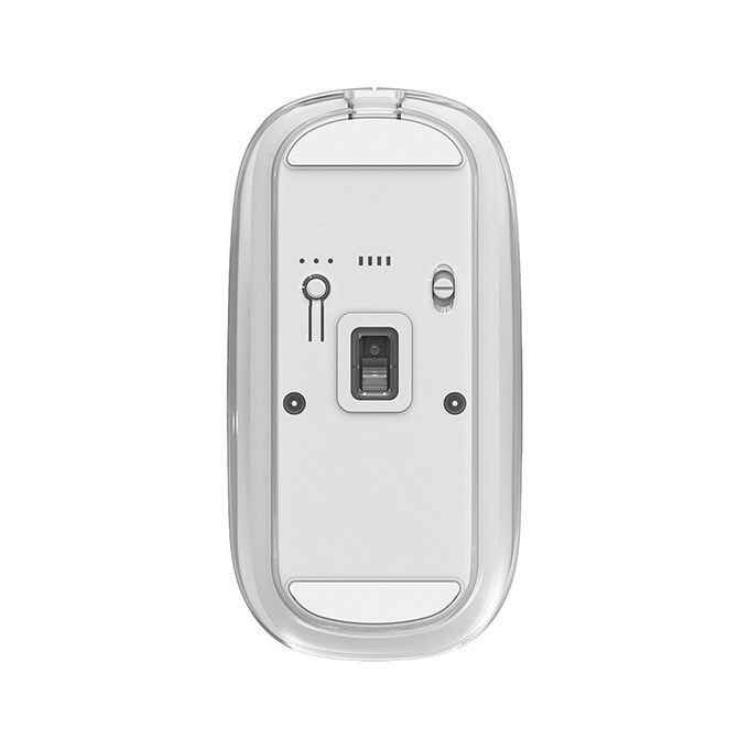 Mysz bezprzewodowa, Marvo PRISM B10 White, biała, optyczna, 1600DPI