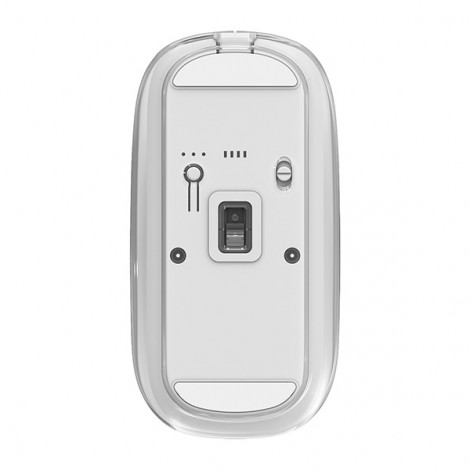 Mysz bezprzewodowa, Marvo PRISM B10 White, biała, optyczna, 1600DPI