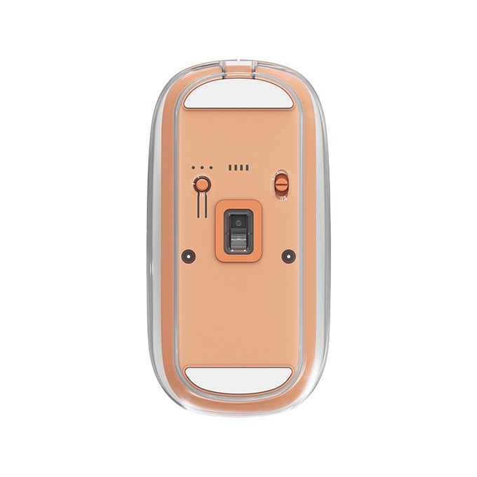 Mysz bezprzewodowa, Marvo PRISM B10 Orange, pomarańczowa, optyczna, 1600DPI