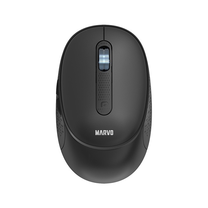 Mysz bezprzewodowa, Marvo WM111 BK, czarna, optyczna, 1600DPI