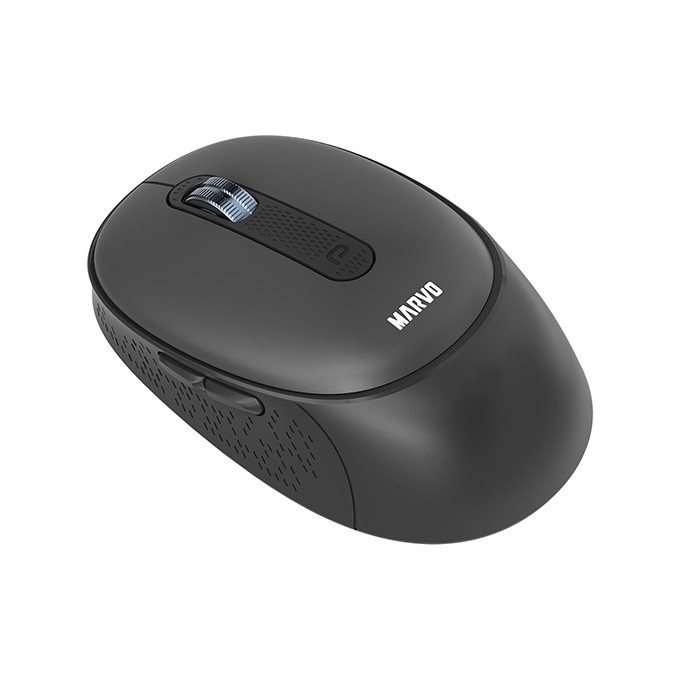 Mysz bezprzewodowa, Marvo WM111 BK, czarna, optyczna, 1600DPI