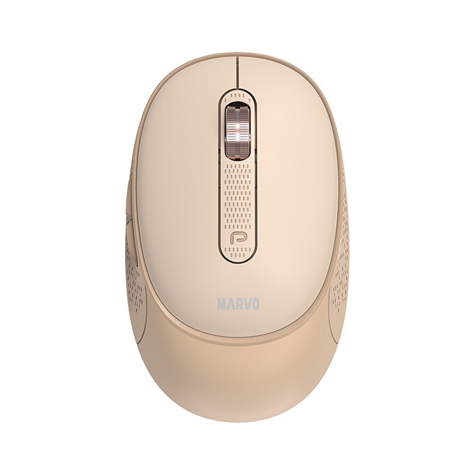 Mysz bezprzewodowa, Marvo WM111 PK, różowa, optyczna, 1600DPI