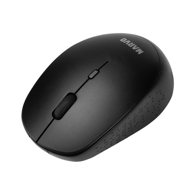 Mysz bezprzewodowa, Marvo WM103BK, czarna, optyczna, 1600DPI, EOL