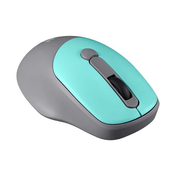 Mysz bezprzewodowa, Defender FEAM MM-296, turkusowa, optyczna, 1600DPI
