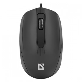 Mysz przewodowa, Defender Alpha MB-507, czarna, optyczna, 1000DPI