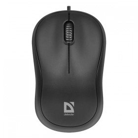 Mysz przewodowa, Defender Patch MS-759, czarna, optyczna, 1000DPI