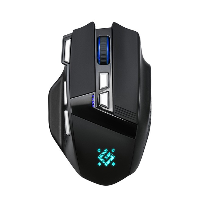 Mysz bezprzewodowa, Defender KNIGHT GM-885, czarna, optyczna, 3200DPI