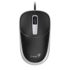 Mysz przewodowa, Genius DX-123, czarno-szara, optyczna, 1200DPI