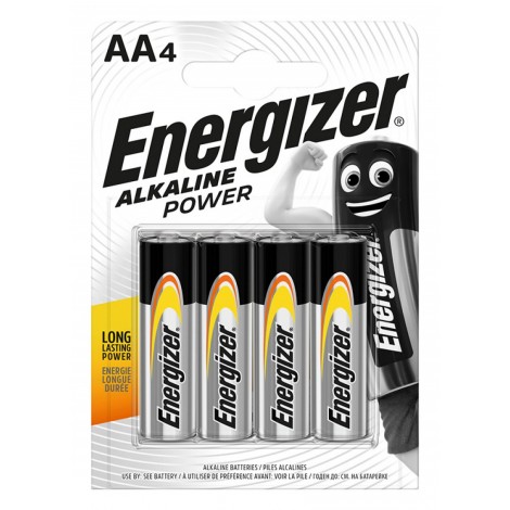 Bateria ENERGIZER Alkaline Power, AA, LR6, 1,5V, 4szt.