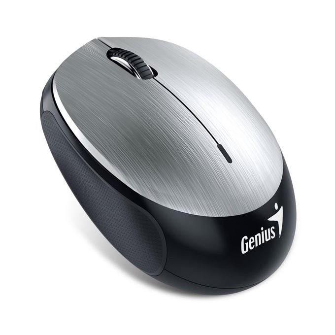Mysz bezprzewodowa, Genius NX-9000BT, srebrna, optyczna, 1200DPI