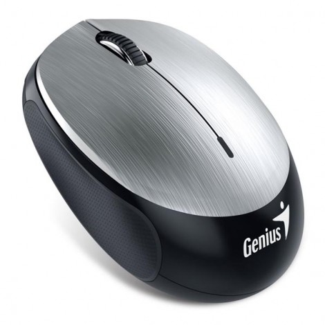 Mysz bezprzewodowa, Genius NX-9000BT, srebrna, optyczna, 1200DPI
