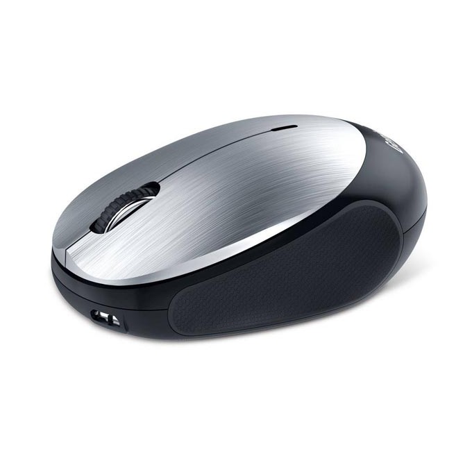 Mysz bezprzewodowa, Genius NX-9000BT, srebrna, optyczna, 1200DPI