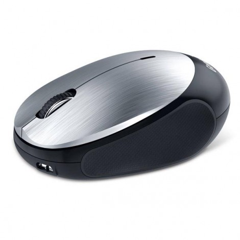 Mysz bezprzewodowa, Genius NX-9000BT, srebrna, optyczna, 1200DPI