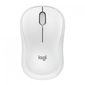 Mysz bezprzewodowa, Logitech M240 SILENT BLUETOOTH MOUSE, biała, optyczna, 4000DPI