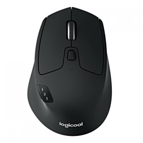 Mysz bezprzewodowa, Logitech M720 Triathlon, czarna, optyczna, 1000DPI