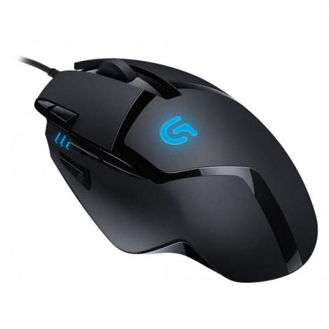 Mysz przewodowa, Logitech G402 Hyperion Fury, czarna, optyczna, 4000DPI