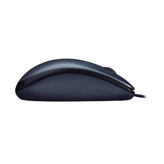 Mysz przewodowa, Logitech M100, czarna, optyczna, 1000DPI