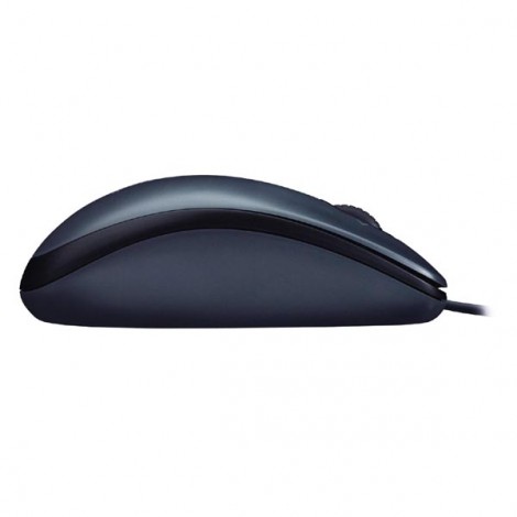 Mysz przewodowa, Logitech M100, czarna, optyczna, 1000DPI