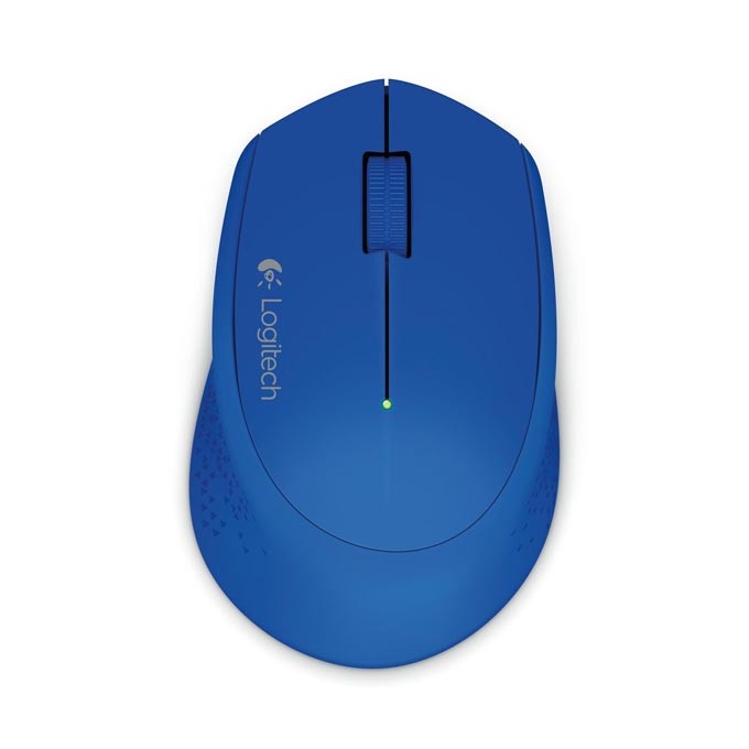 Mysz bezprzewodowa, Logitech M280, niebieska, optyczna, 1000DPI