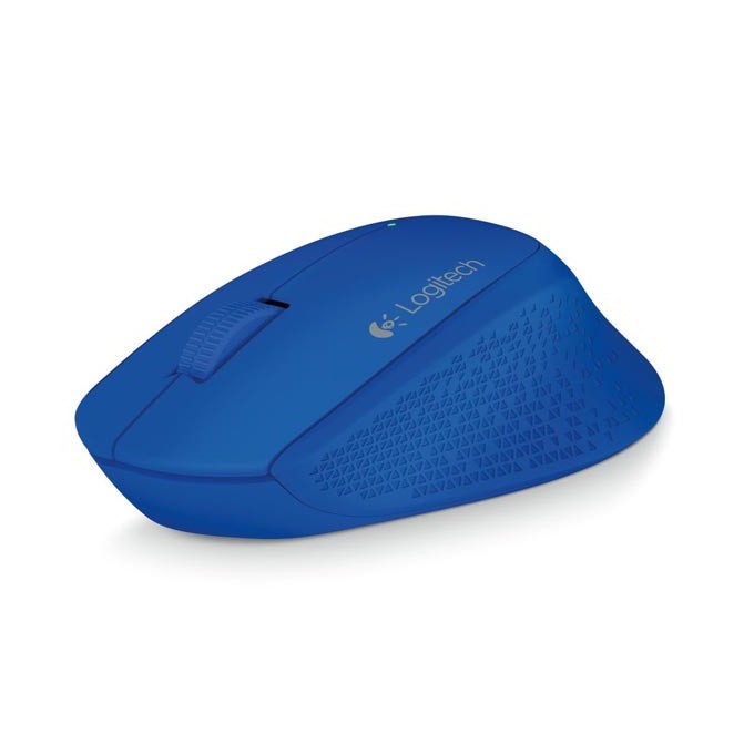 Mysz bezprzewodowa, Logitech M280, niebieska, optyczna, 1000DPI