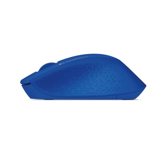 Mysz bezprzewodowa, Logitech M280, niebieska, optyczna, 1000DPI