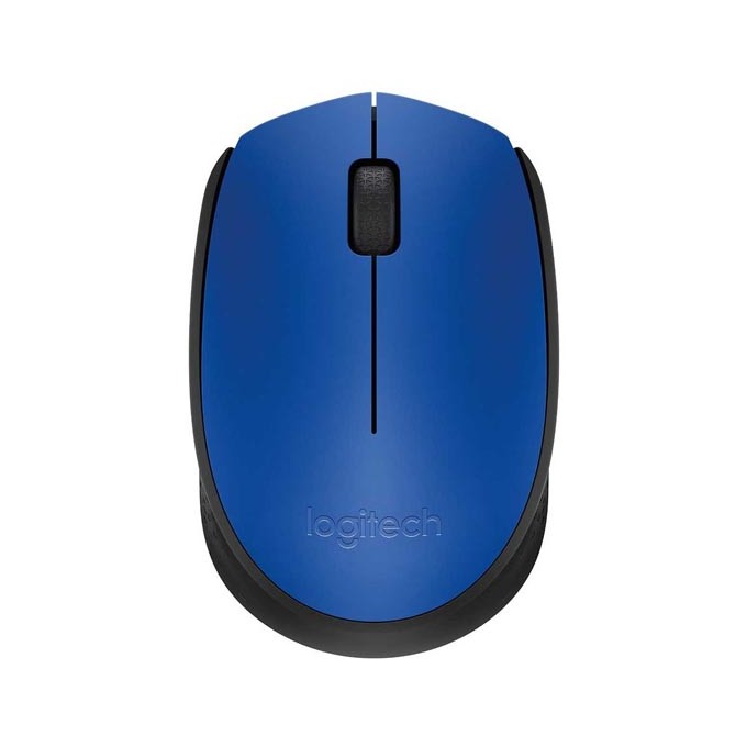 Mysz bezprzewodowa, Logitech M171, niebieska, optyczna, 1000DPI