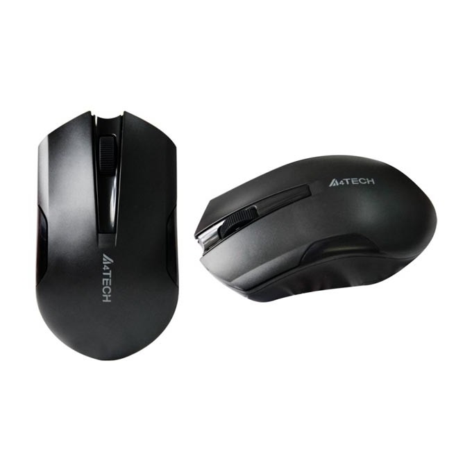 Mysz bezprzewodowa, A4Tech G3-200N, czarna, optyczna, 1000DPI