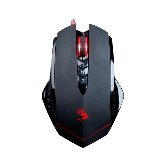 Mysz przewodowa, A4Tech Bloody V8M, czarna, optyczna, 3200DPI