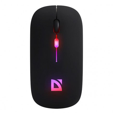 Mysz bezprzewodowa, Defender TOUCH MM-997, czarna, optyczna, 1600DPI