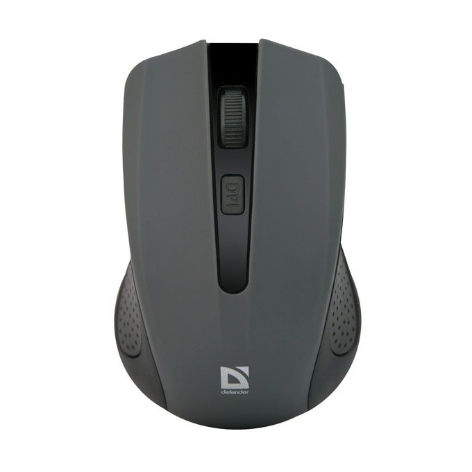 Mysz bezprzewodowa, Defender Accura MM-935, szara, optyczna, 1600DPI