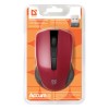 Mysz bezprzewodowa, Defender Accura MM-935, czerwona, optyczna, 1600DPI