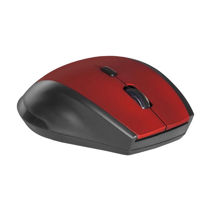 Mysz bezprzewodowa, Defender Accura MM-365, czarno-czerwona, optyczna, 1600DPI
