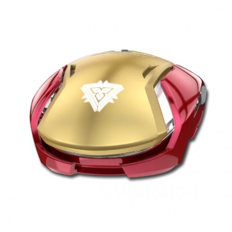 Mysz przewodowa, E-blue IRON MAN ARMOR EMS610, złota, optyczna, 4000DPI Mysz przewodowa, E-blue IRON MAN ARMOR EMS610, złota, optyczna, 4000DPI