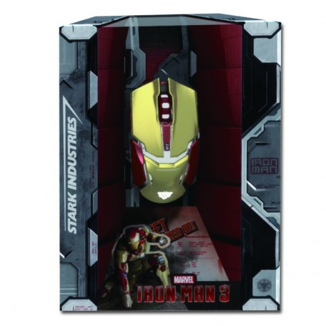 Mysz przewodowa, E-blue IRON MAN ARMOR EMS610, złota, optyczna, 4000DPI Mysz przewodowa, E-blue IRON MAN ARMOR EMS610, złota, optyczna, 4000DPI
