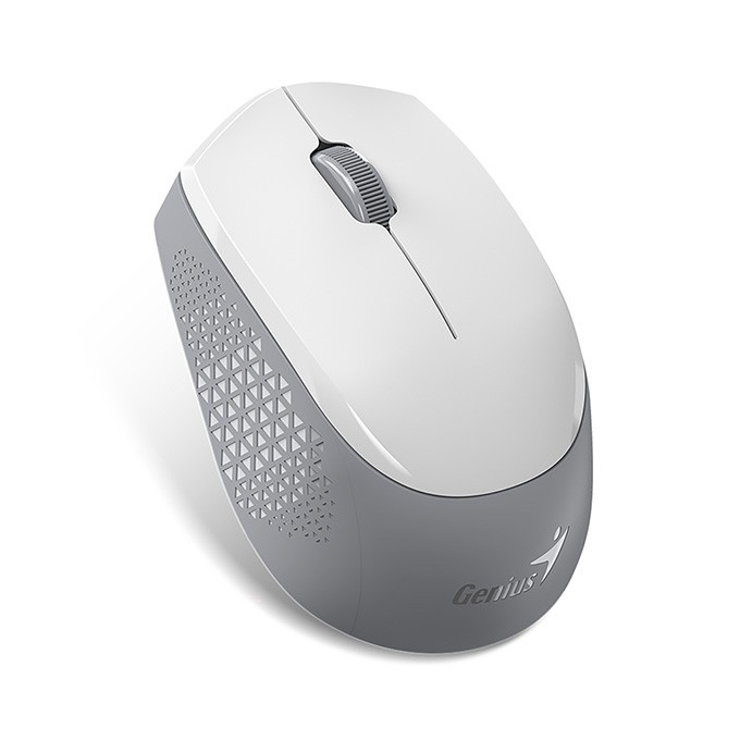 Mysz bezprzewodowa, Genius NX-8000S BT, biało-szary, optyczna, 1200DPI
