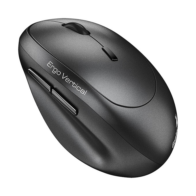 Mysz bezprzewodowa, Genius Ergo 8350S, szara, optyczna, 2400DPI